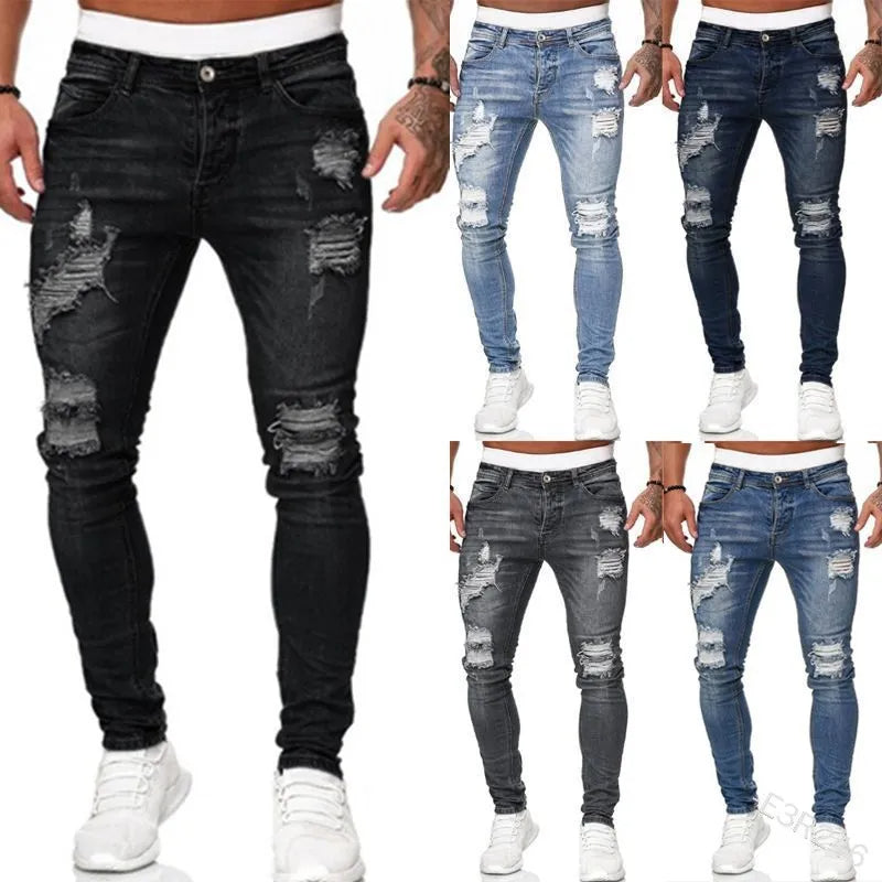 Urban Rebel Distressed Denim Jeans