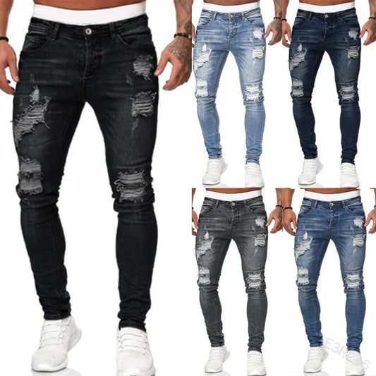 Urban Rebel Distressed Denim Jeans