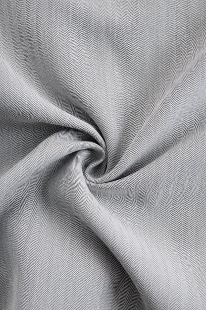 Elegant Herringbone Blazer & Pencil Skirt Set