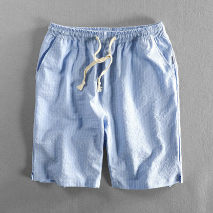 Biarritz Linen Stripe Shorts